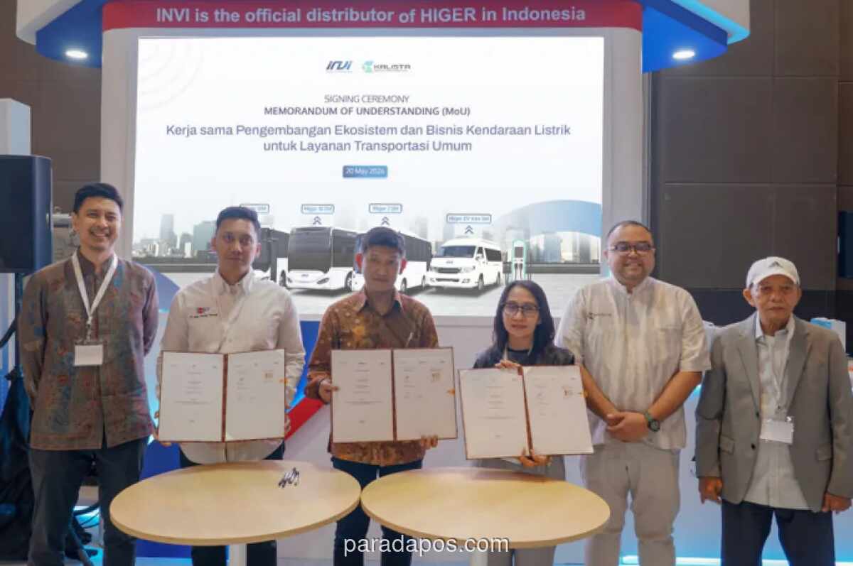 Kalista Group dan INVI Teken MoU dengan Tiga Operator Transjakarta untuk Percepat Elektrifikasi 10.000 Armada Bus Listrik pada 2030