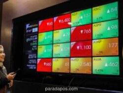 Kapitalisasi Pasar Minggu Ini Rp12.382 Triliun, IHSG Ditutup di Level 6.956
