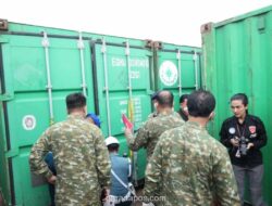 Kasum TNI Tinjau Langsung 25 Kontainer Muatan Mineral Radioaktif dan Logam Tanah Jarang Hasil Gagalkan Penyelundupan di Batam