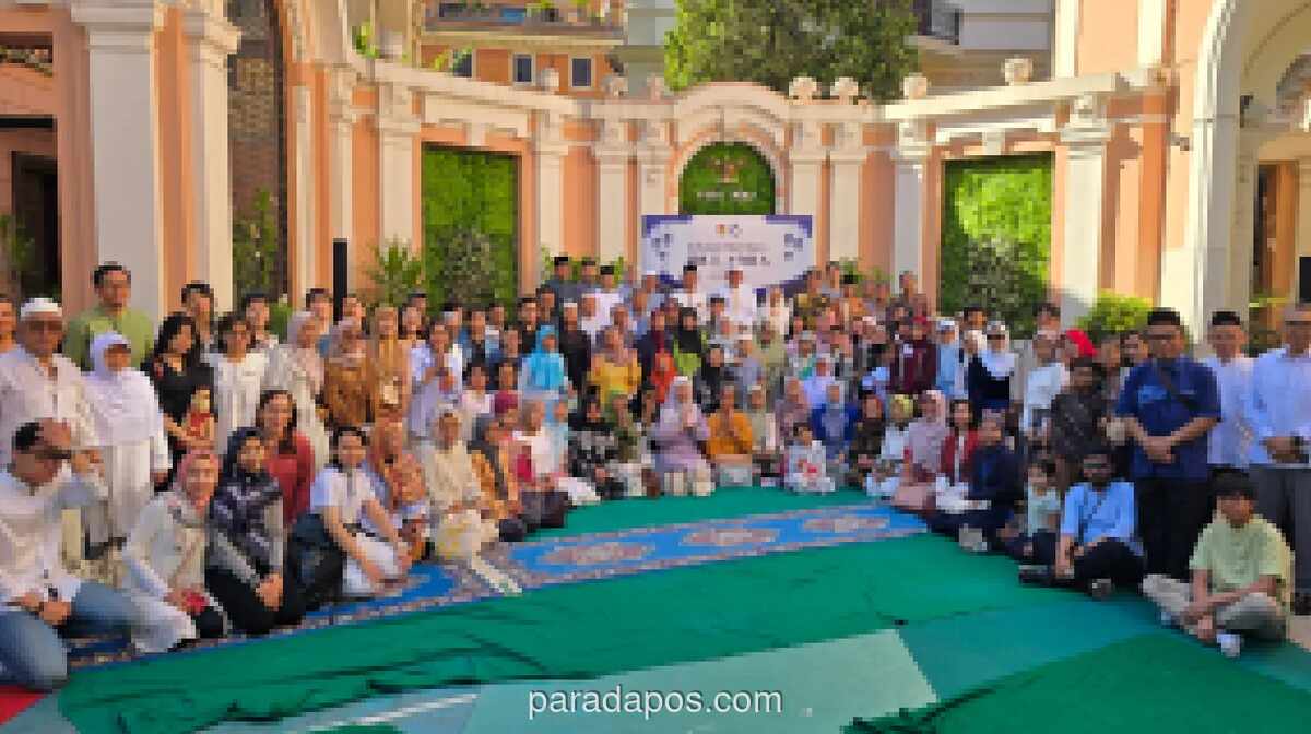 170 WNI di Roma Padati Salat Iduladha di KBRI, Pembagian Daging Kurban Digelar Perdana