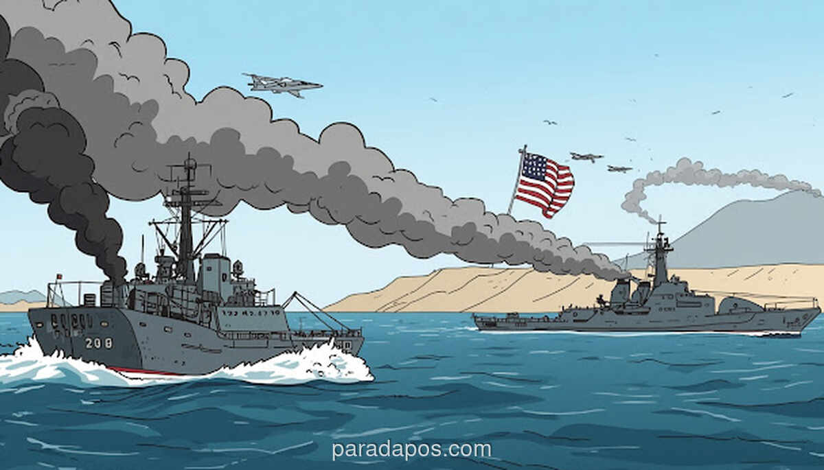 AS Serang Target di Iran saat Masa Gencatan Senjata, Trump Ancam Oman Soal Selat Hormuz