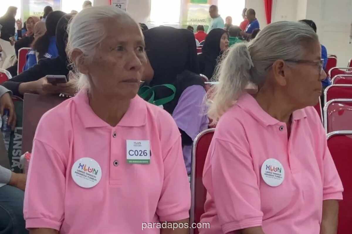 Kemensos Peringati HLUN ke-30 di Kupang dengan Layanan Kesehatan dan Bantuan Aksesibilitas bagi Lansia
