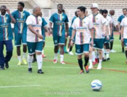 Kemlu RI Gelar Pertandingan Sepak Bola Persahabatan dengan Korps Diplomatik Afrika di GBK