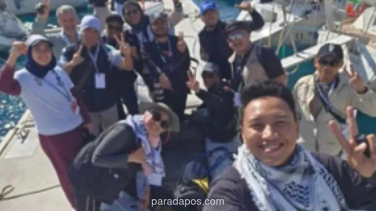 Jurnalis Metro TV Ikut Misi Kemanusiaan Tembus Blokade Israel di Gaza, Jalani Pelatihan Hadapi Intersepsi
