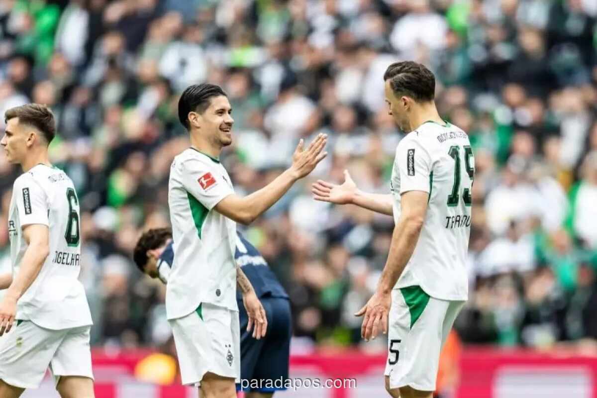 Borussia Moenchengladbach Hajar Hoffenheim 4-0, Kevin Diks Cetak Gol Spektakuler di Laga Pamungkas Bundesliga