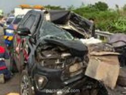 Kecelakaan Tol Paspro, Dua Staf Anggota DPR Gus Hilman Tewas, Sopir Diduga Mengantuk
