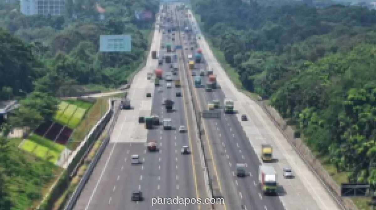 Lonjakan Volume Kendaraan di Tol MBZ Tembus 48.655 Unit saat Libur Iduladha
