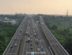 Volume Kendaraan di Jalan Layang MBZ Melonjak 125 Persen pada H-1 Iduladha