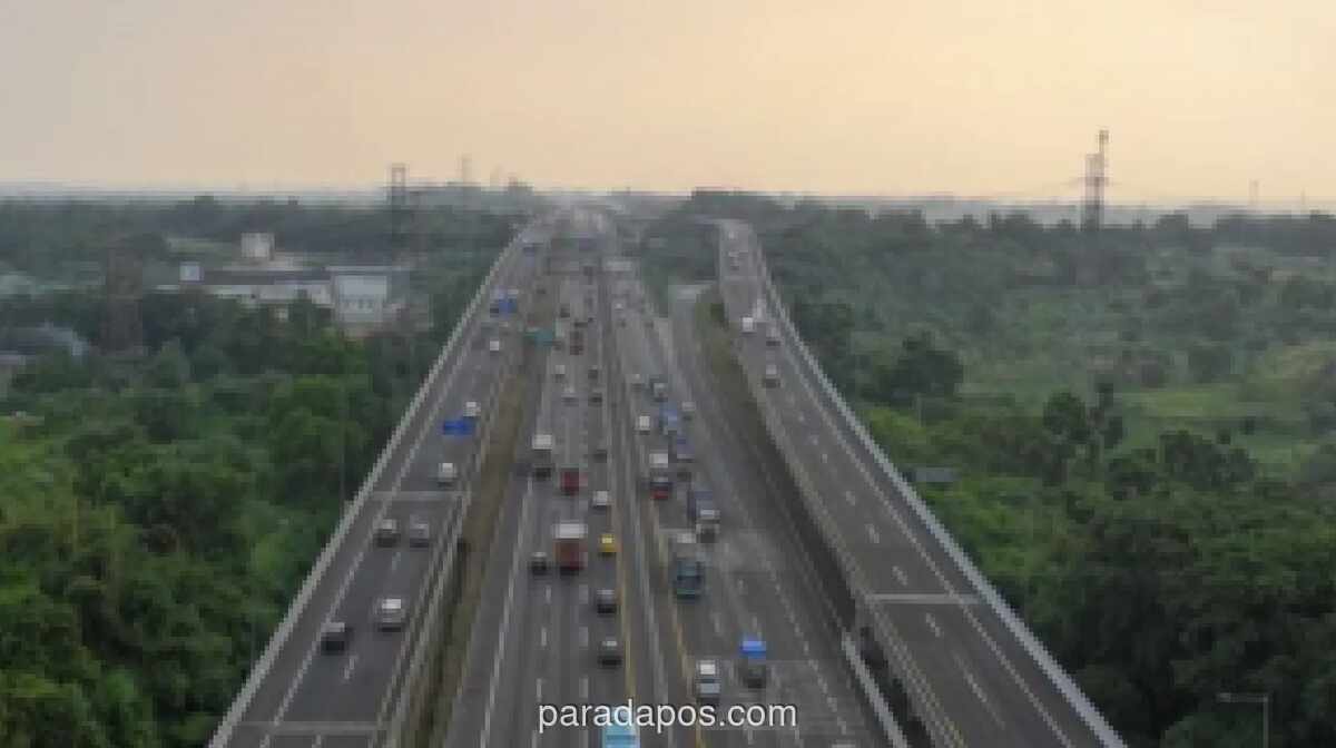 Volume Kendaraan di Jalan Layang MBZ Melonjak 125 Persen pada H-1 Iduladha