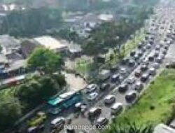 Arus Balik Libur Kenaikan Yesus Kristus, 55 Ribu Kendaraan Padati Dua Gerbang Tol Menuju Jakarta