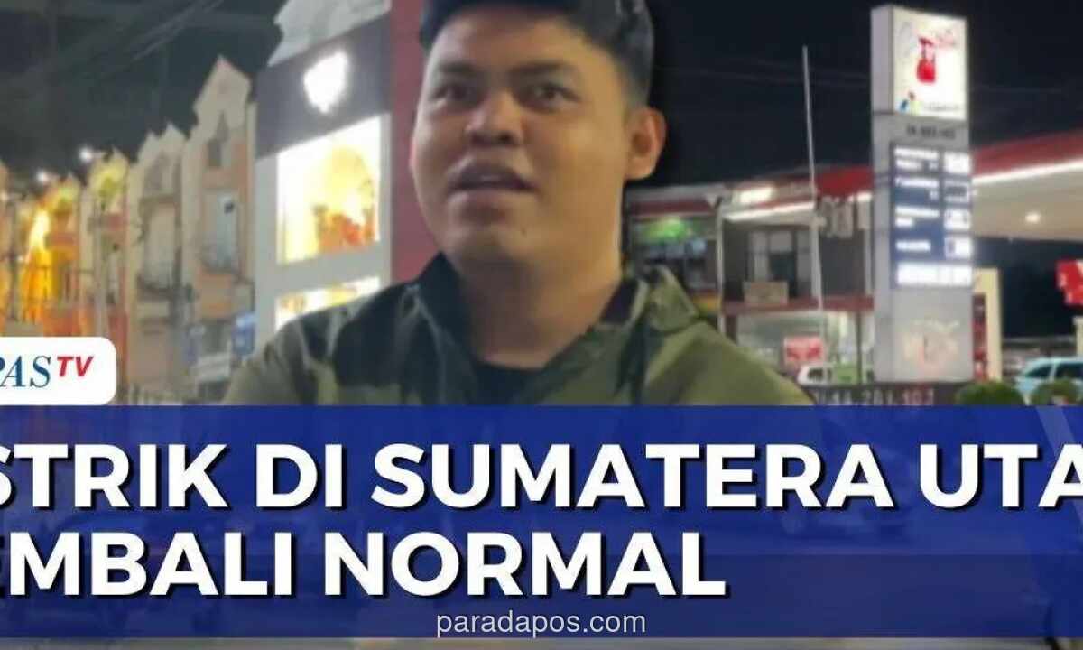 Listrik Sumut Pulih 100 Persen, Warga Medan Desak Kompensasi dari PLN