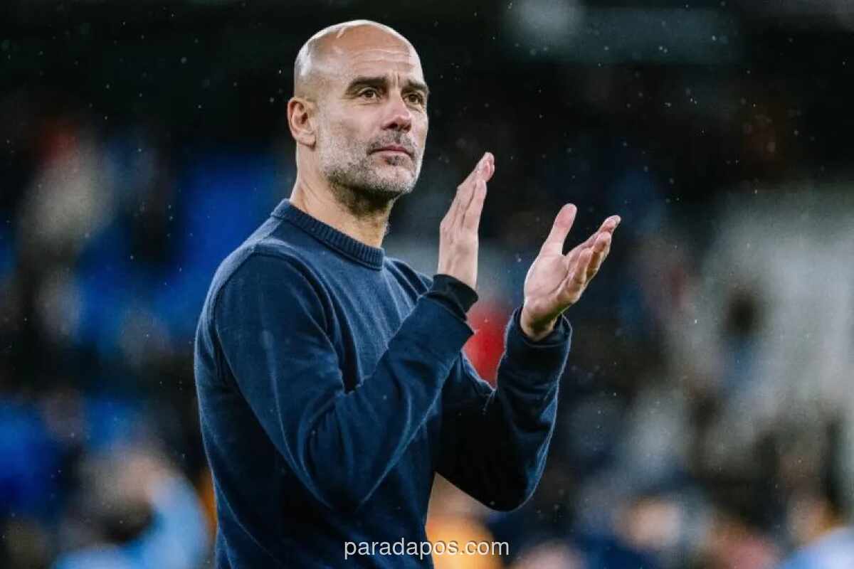 Manchester City Abadikan Pep Guardiola dengan Patung di Etihad