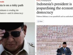The Economist Soroti Gaya Kepemimpinan Prabowo: Sentralisasi Kekuasaan hingga Pembengkakan Belanja Negara
