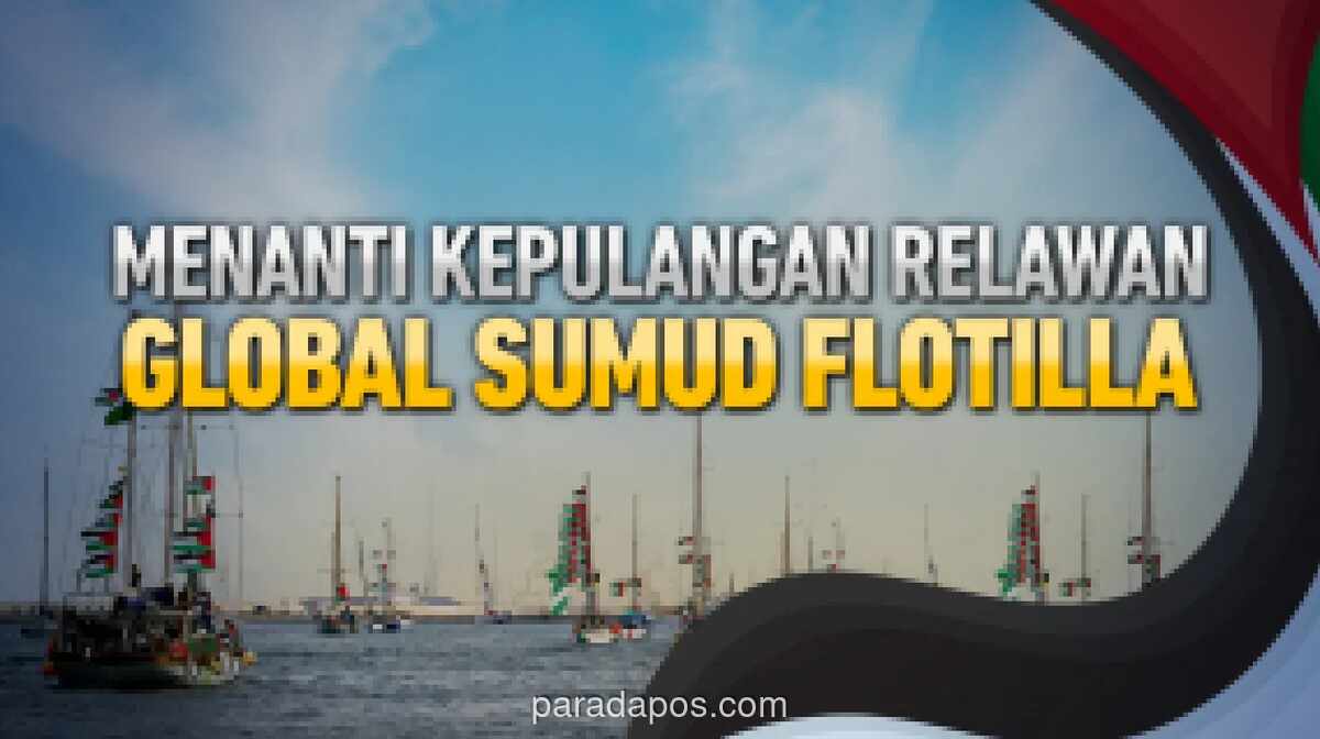 Sembilan WNI Aktivis Global Sumud Flotilla Dipastikan Bebas, Dijadwalkan Tiba di Indonesia Minggu Sore