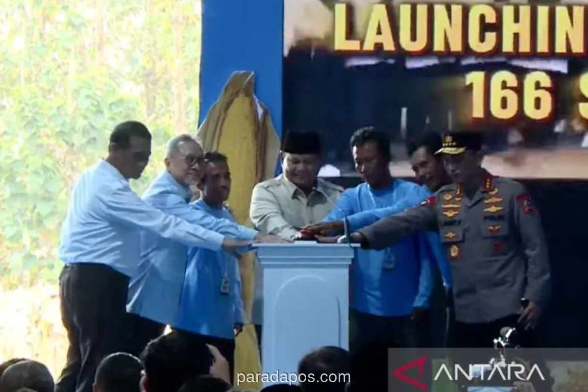 Presiden Prabowo Resmikan Panen Raya Jagung Polri di Tuban, Target Ekspor 100 Ton ke Malaysia