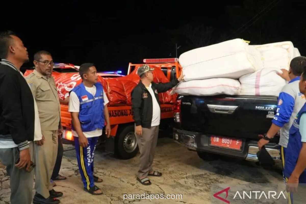 Bupati Gorontalo Utara Turun Langsung Kirim Bantuan ke Lima Desa Terendam Banjir