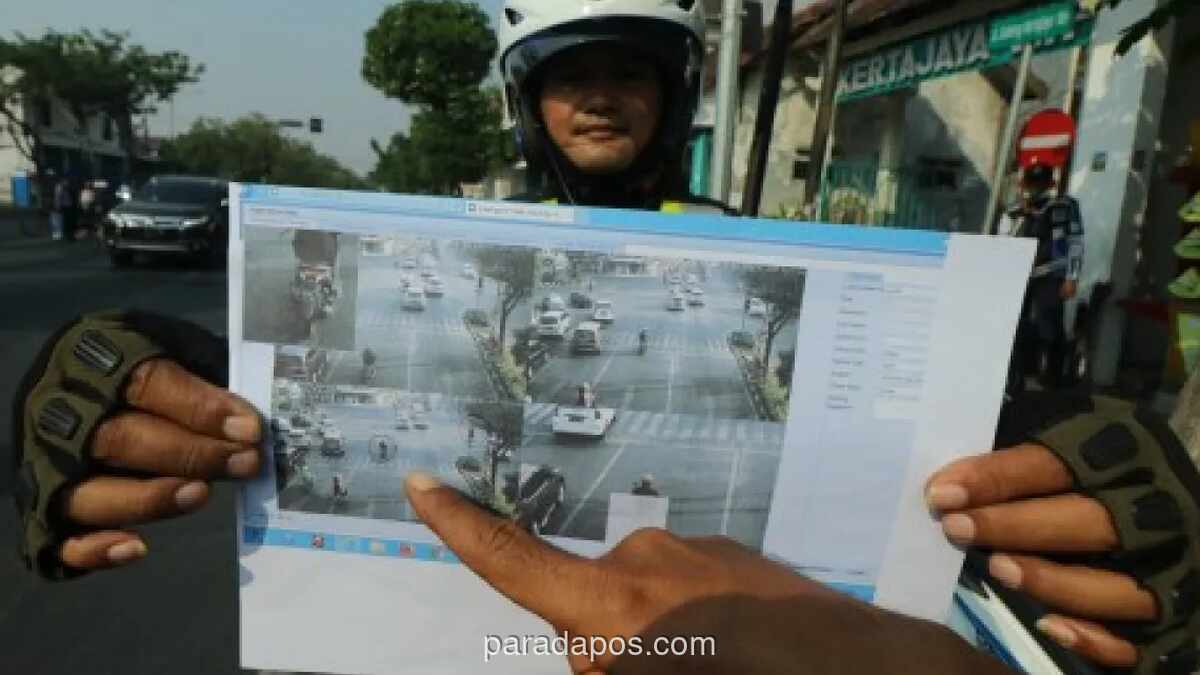Polisi Kantongi 12 Jenis Pelanggaran Lalu Lintas yang Terjaring Kamera ETLE