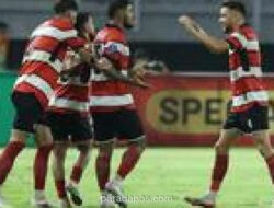 Madura United Amankan Tempat di BRI Super League Usai Kalahkan PSM Makassar 2-0