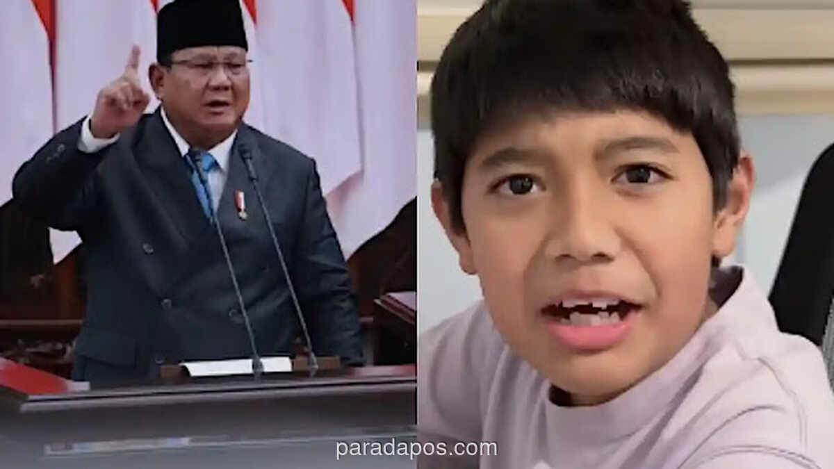 Momen Salah Ucap Prabowo soal Gaji Hakim dan Guru Picu Reaksi Polos Anak SD yang Viral