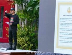 Mensos Gus Ipul Pimpin Apel Ikrar Anti-Korupsi di Kemensos, Tegaskan Program Prioritas Harus Bebas dari Praktik Curang