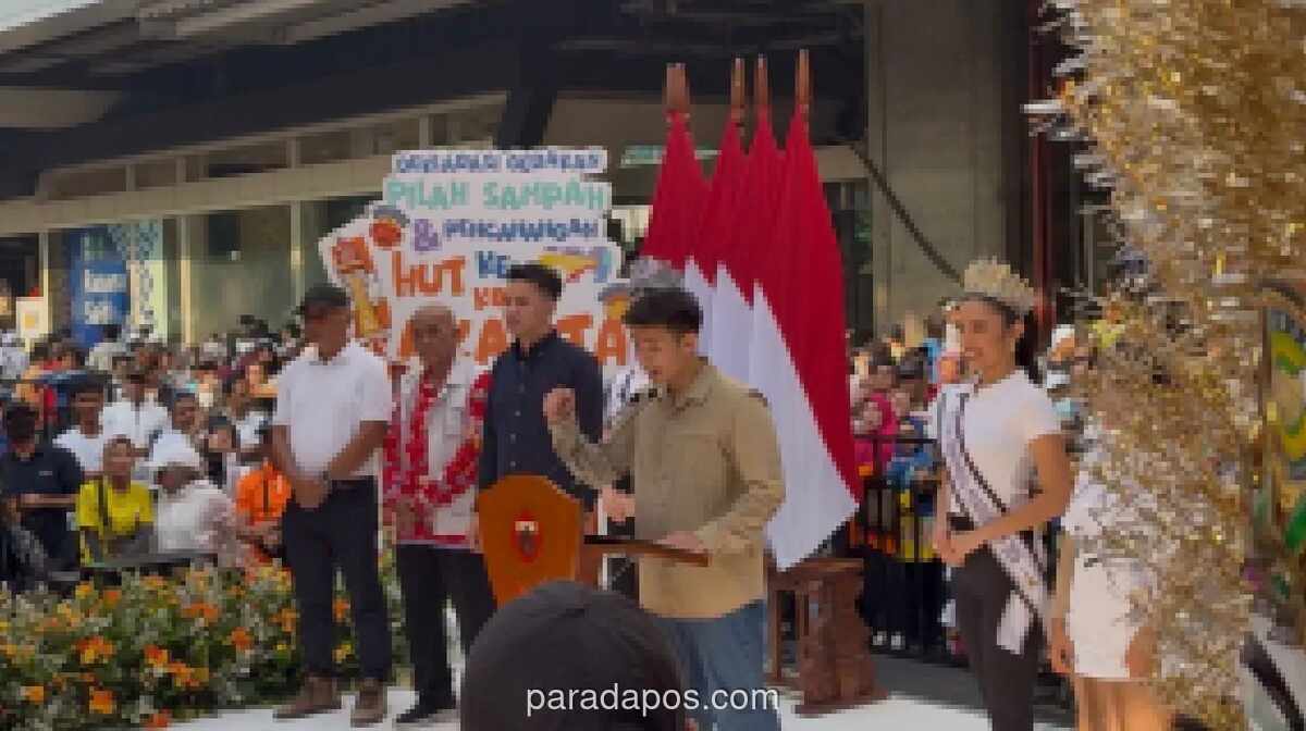 Ribuan Warga dan Pemprov DKI Deklarasikan ‘Jaga Jakarta Bersih, Pilah Sampah’ di CFD Rasuna Said