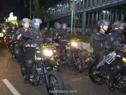 140 Personel Gabungan Polri-TNI-Satpol PP Patroli Antisipasi 3C dan Tawuran di Jakarta Selatan