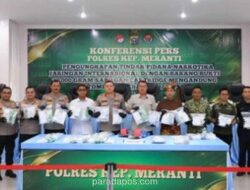 Polda Riau Bongkar Penyelundupan 27 Kg Sabu di Meranti, 2 Tersangka Dijerat
