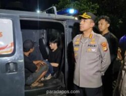 Polisi Amankan Empat Pemuda Bawa Sabu dan Tramadol dalam Patroli Gabungan di Jakarta Barat