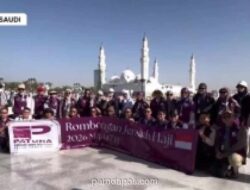 Ratusan Calon Haji Patuna Travel Awali Ibadah di Tanah Suci dengan Ziarah ke Masjid Quba