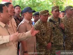 Presiden Prabowo Ajak Petinggi TNI Bernyanyi dan Berjoget Bersama Warga di Pulau Miangas