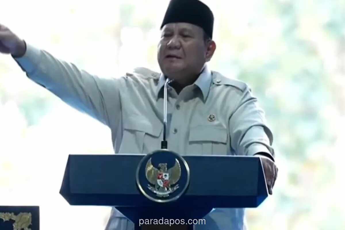 Prabowo Tegaskan Ketahanan Pangan Faktor Fundamental bagi Kelangsungan Negara