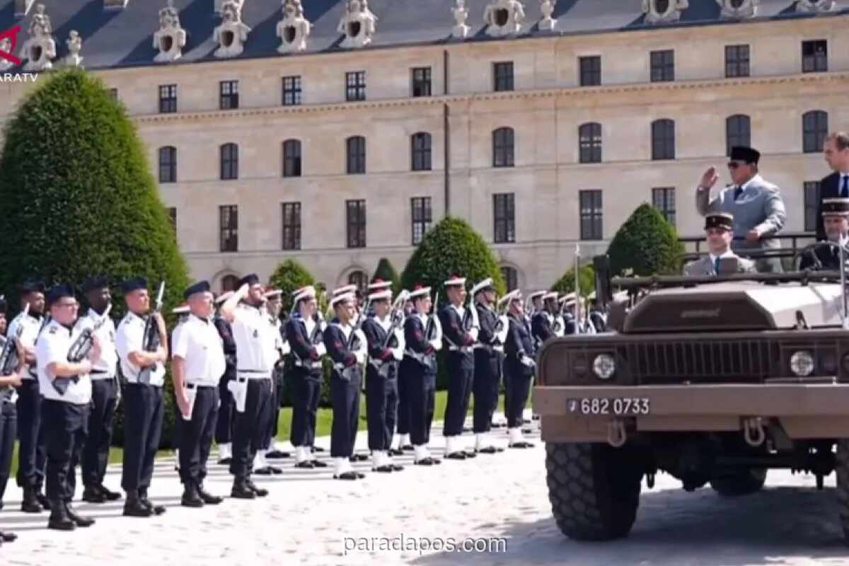 Presiden Prabowo Disambut Menteri Pertahanan Prancis di Istana Elysee, Perkuat Kerja Sama Bilateral