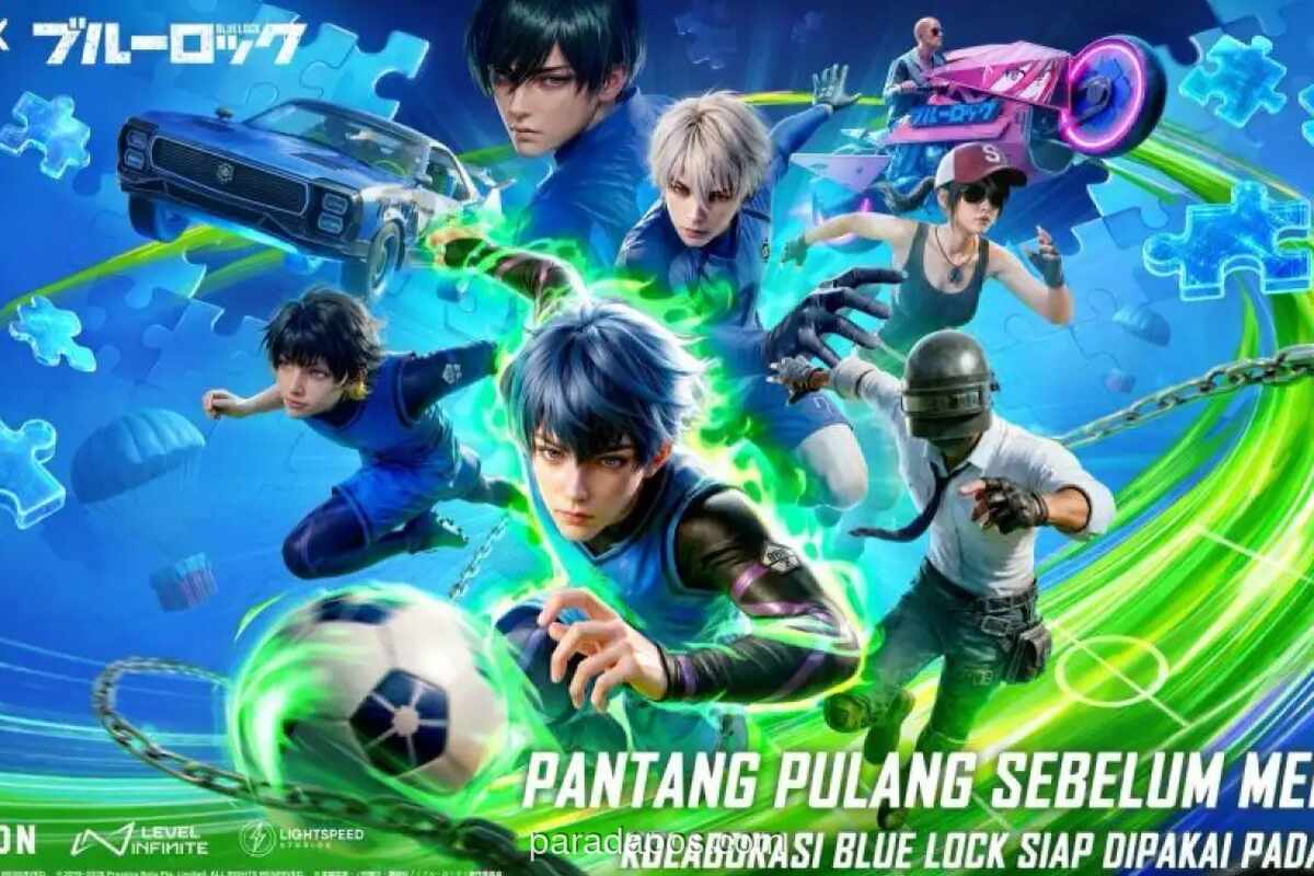 PUBG Mobile Resmi Gandeng Anime Blue Lock, Hadirkan Karakter dan Konten Eksklusif hingga 2026