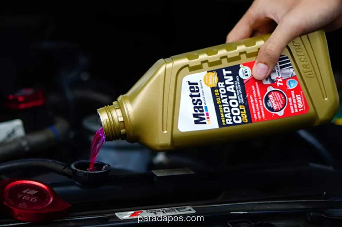 Master Radiator Coolant Gold Dirancang untuk Jaga Suhu Ideal Mobil Hybrid dan Listrik di Tengah Krisis Energi