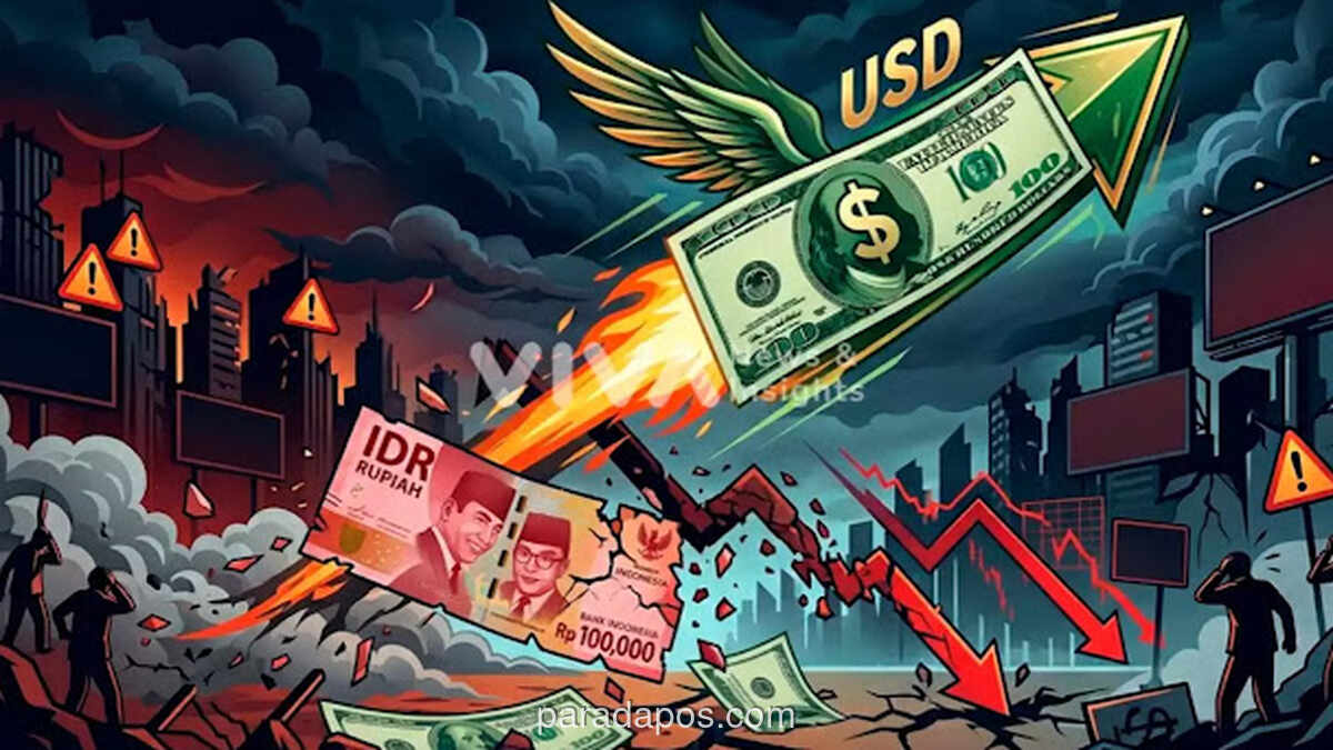 Rupiah Melemah ke Rp17.604 per Dolar AS di Tengah Klaim Utang Aman dan Intervensi Agresif BI