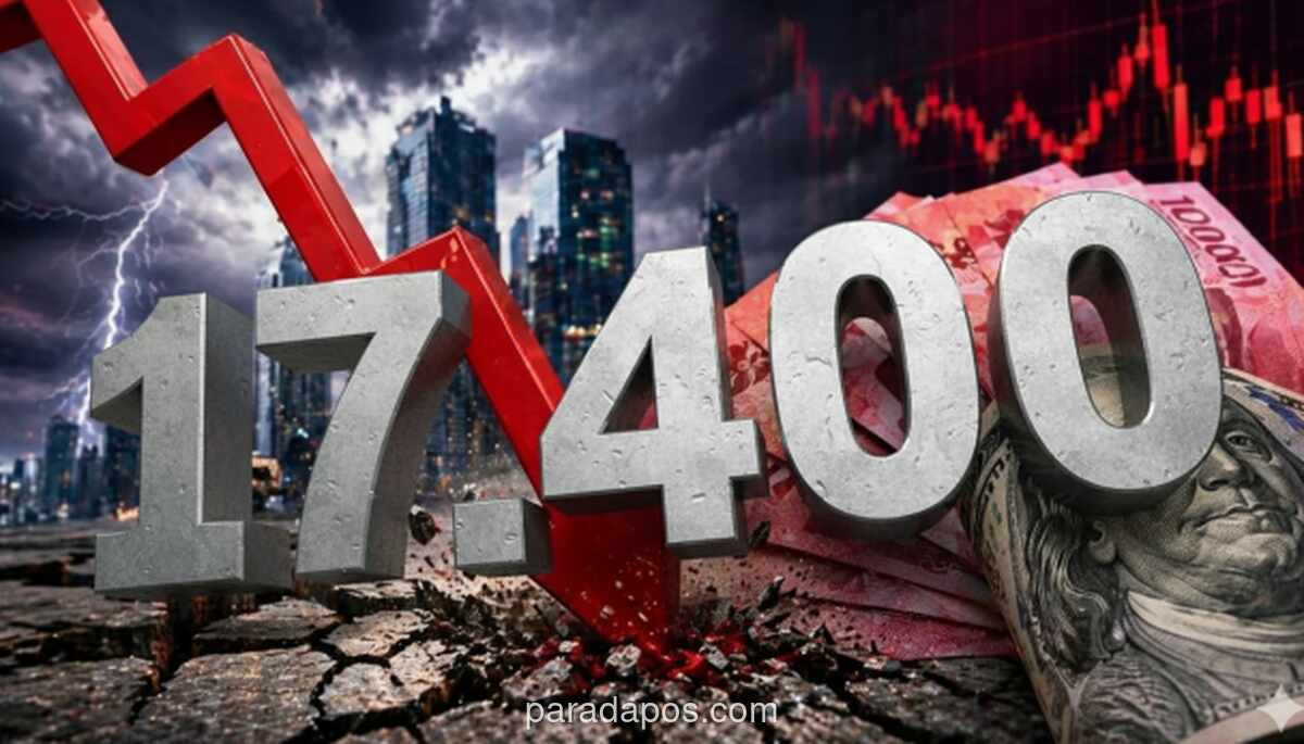 Rupiah Tembus Rp17.420 per Dolar AS, Terlemah Sepanjang Sejarah Jelang Rilis Data Ekonomi