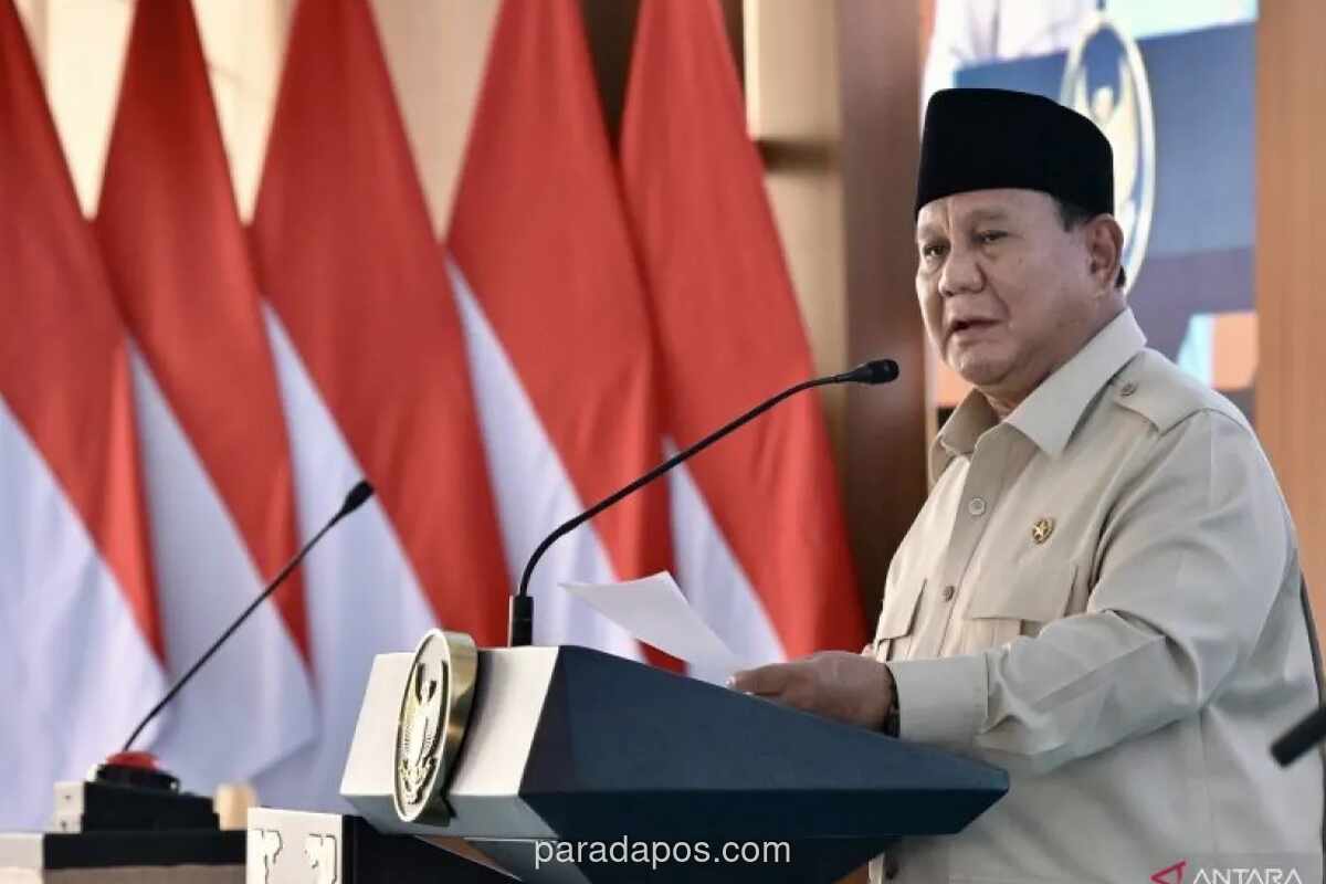 Prabowo Tegaskan Fundamental Ekonomi Kuat meski Rupiah Tembus Rp17.600 per Dolar AS