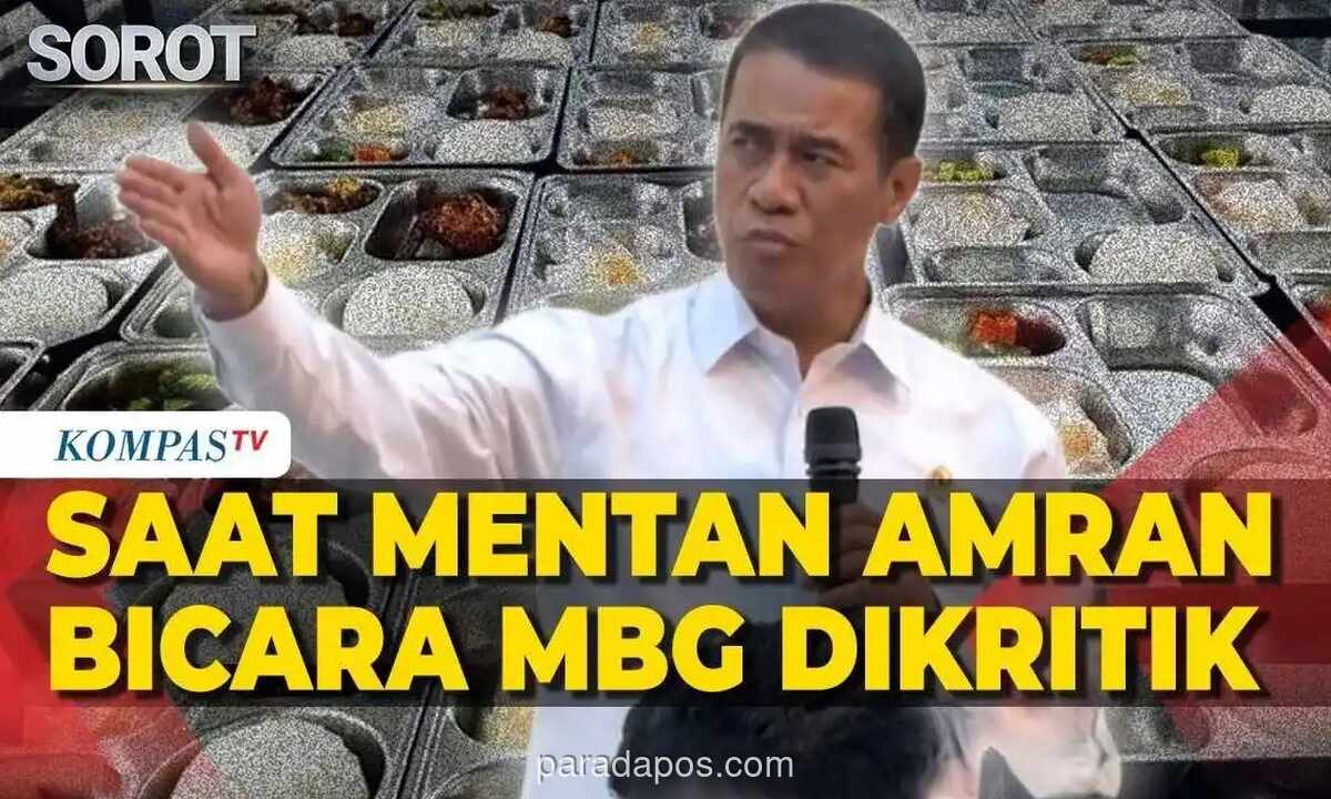 Mentan Amran: Program Makan Bergizi Gratis Tak Untungkan Secara Politik, tapi Jadi Investasi Seribu Tahun