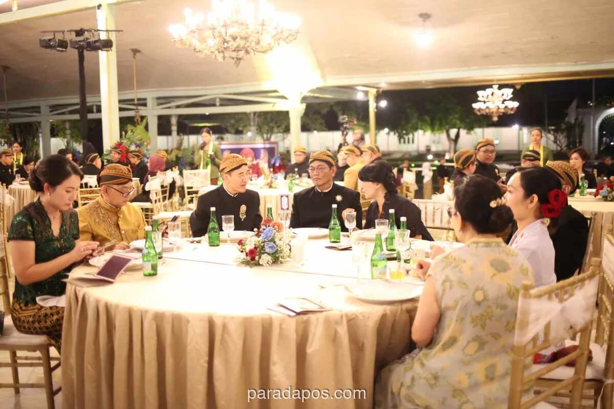 Royal Dinner Mangkunegaran Sajikan Filosofi Keprajuritan dalam Tujuh Hidangan di Peringatan ke-269