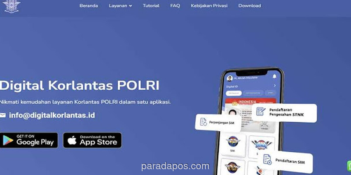 Polri Resmi Luncurkan SIM Digital, Pengendara Cukup Tunjukkan Lewat Ponsel