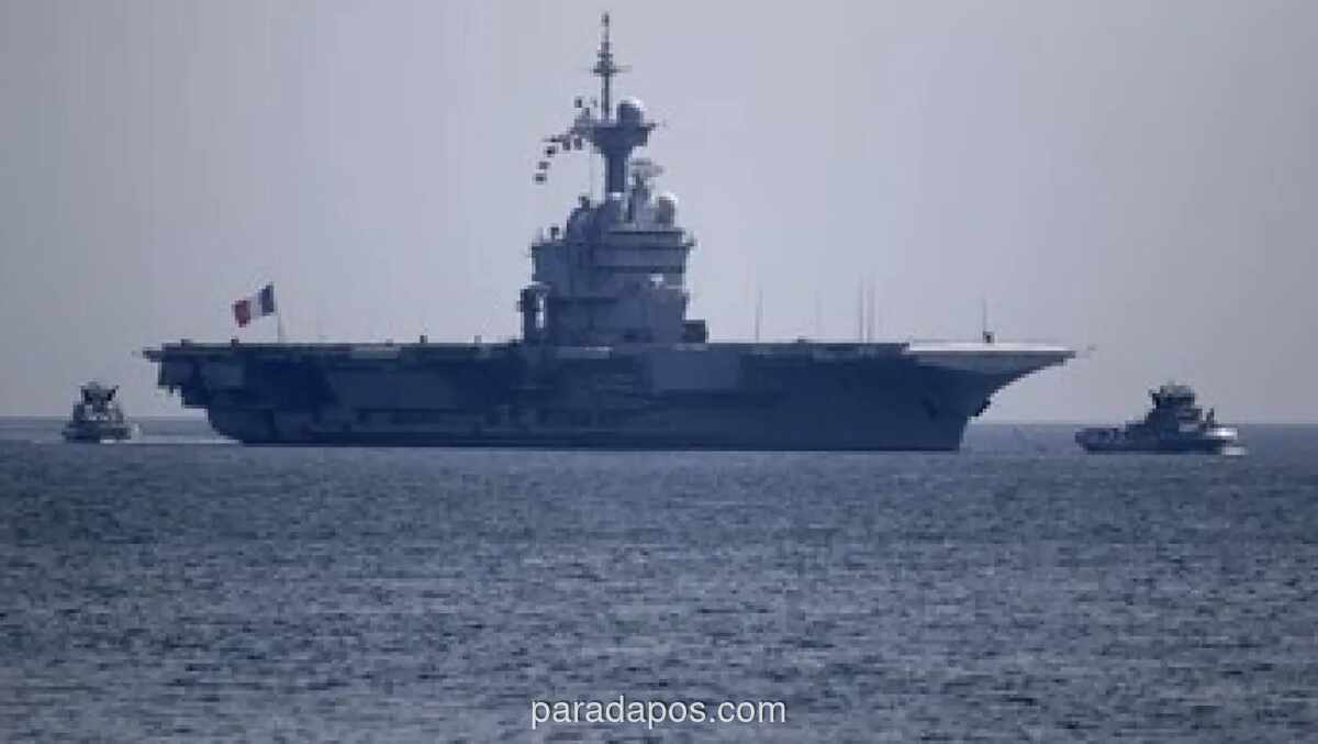 Kapal Induk Prancis Charles de Gaulle Dikerahkan ke Laut Merah untuk Amankan Selat Hormuz