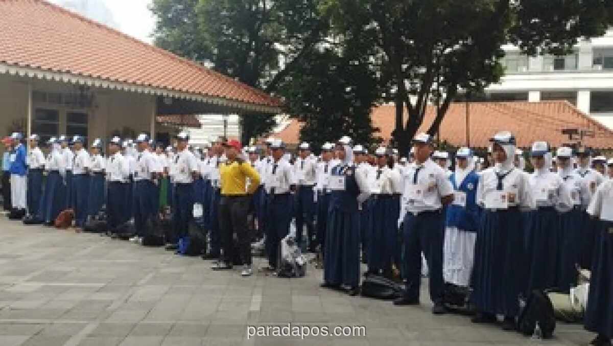 224 Siswa Daftar Paskibra Gedung Joang 45, Hanya 42 yang Lolos Seleksi