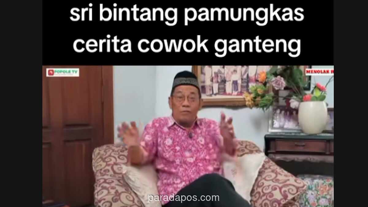 Sri Bintang Pamungkas Viral Usai Sebut Kompleks Hambalang Berisi “Cowok-Cowok Ganteng”