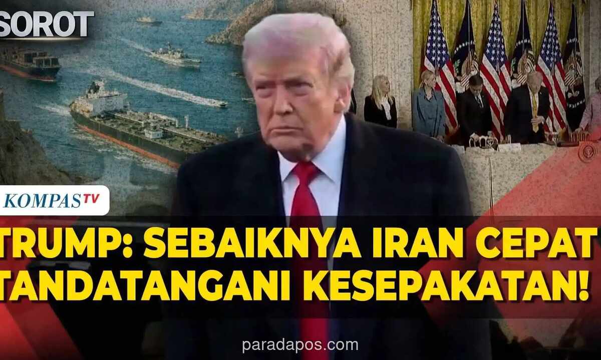 Trump Pastikan Gencatan Senjata dengan Iran Masih Berlaku meski Ada Serangan di Selat Hormuz