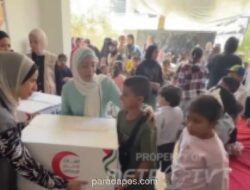 40 Truk Bantuan Pakaian dan Mainan dari UEA Tiba di Gaza untuk 250 Anak Yatim saat Iduladha