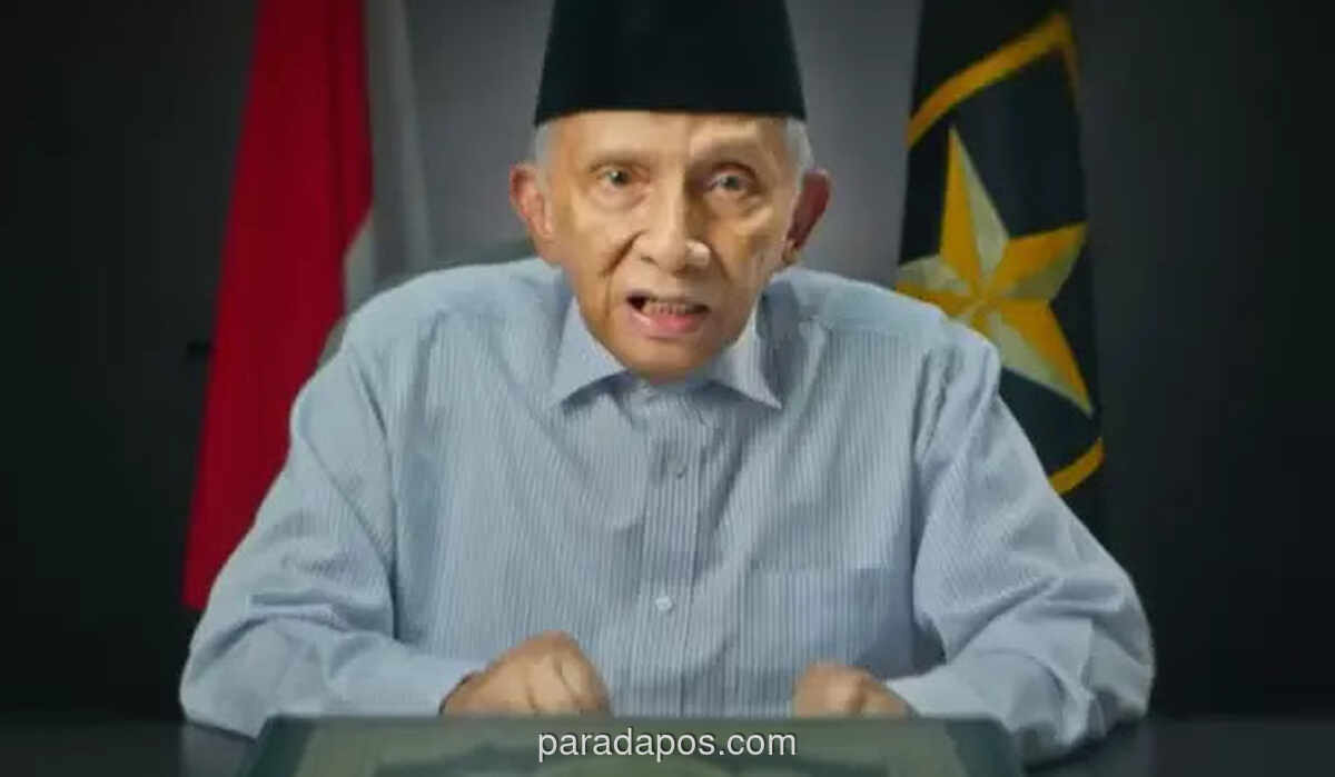Amien Rais Kritisi Kondisi Tanah IKN dan Sebut Target Prabowo Bisa Jadi Misi Mustahil
