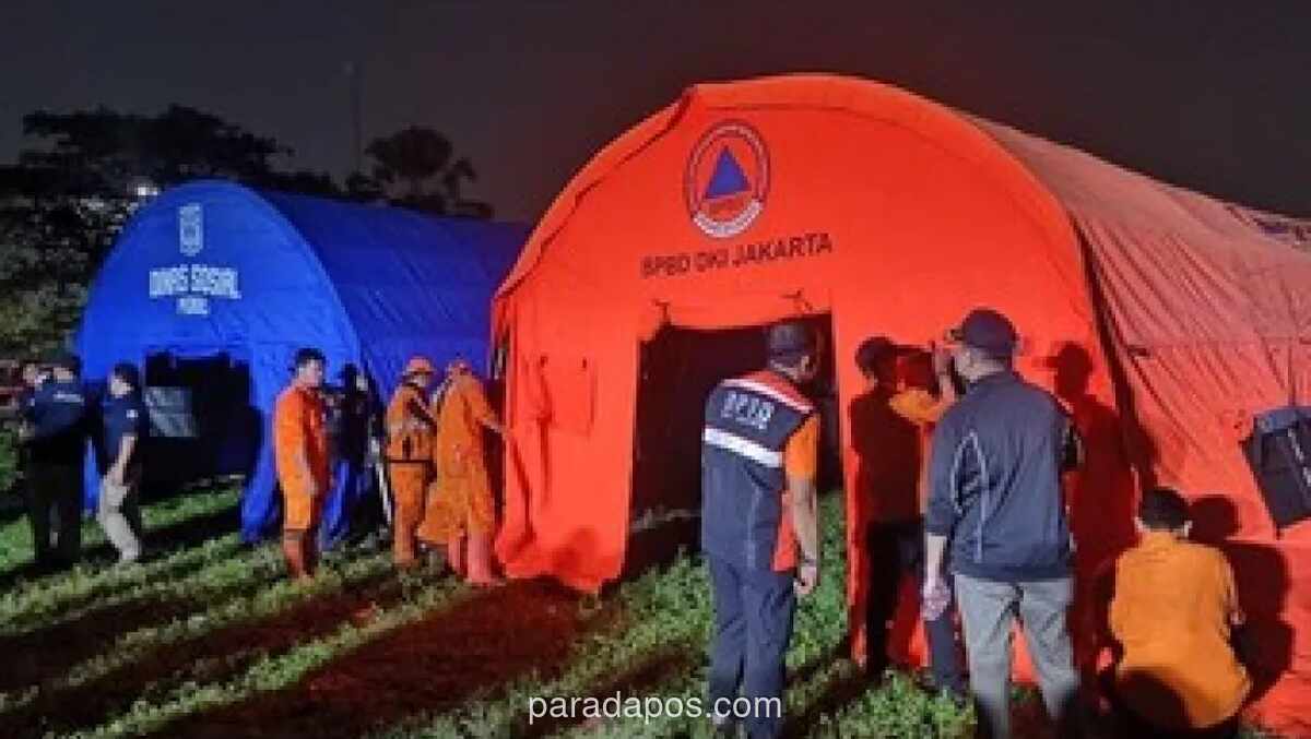 Pemerintah Siapkan Posko Pengungsian di Lapangan Jusuf Hamka untuk Korban Kebakaran Kemayoran