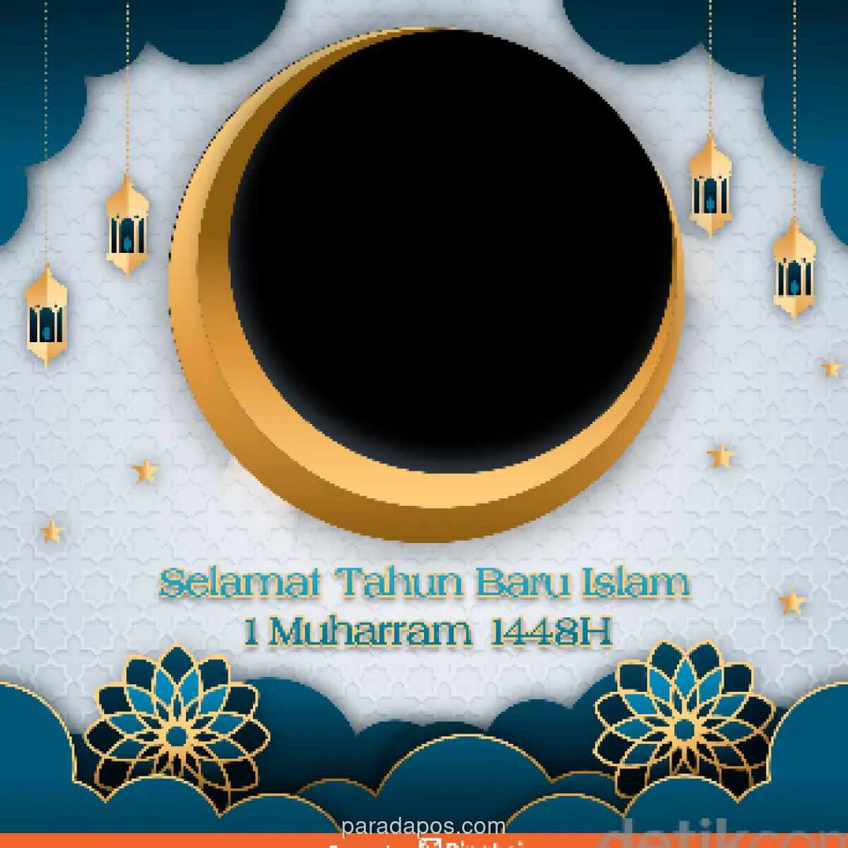Umat Islam Sambut 1 Muharam 1448 H, Ini Kumpulan Link Twibbon dan Ucapan Tahun Baru Islam