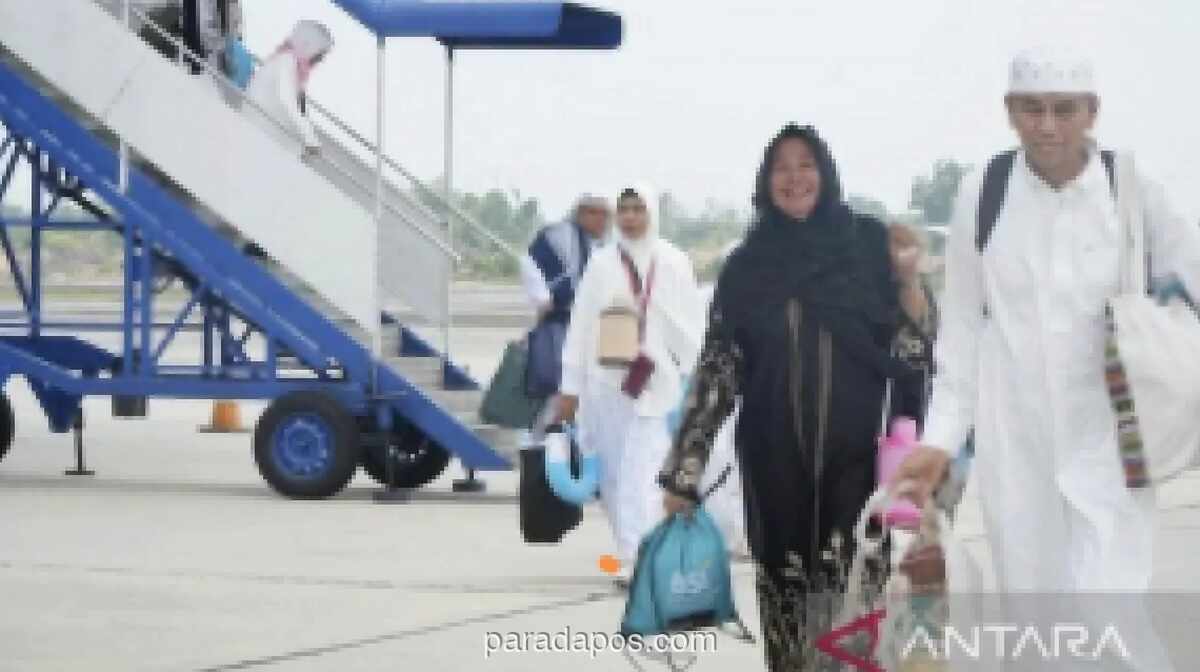 3.091 Jemaah Haji Riau Pulang ke Tanah Air, Kloter Terakhir Dijadwalkan Akhir Juni