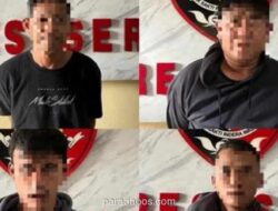 Polisi Tangkap Empat Spesialis Pembobol Rumah di Serang, Dua di Antaranya Residivis